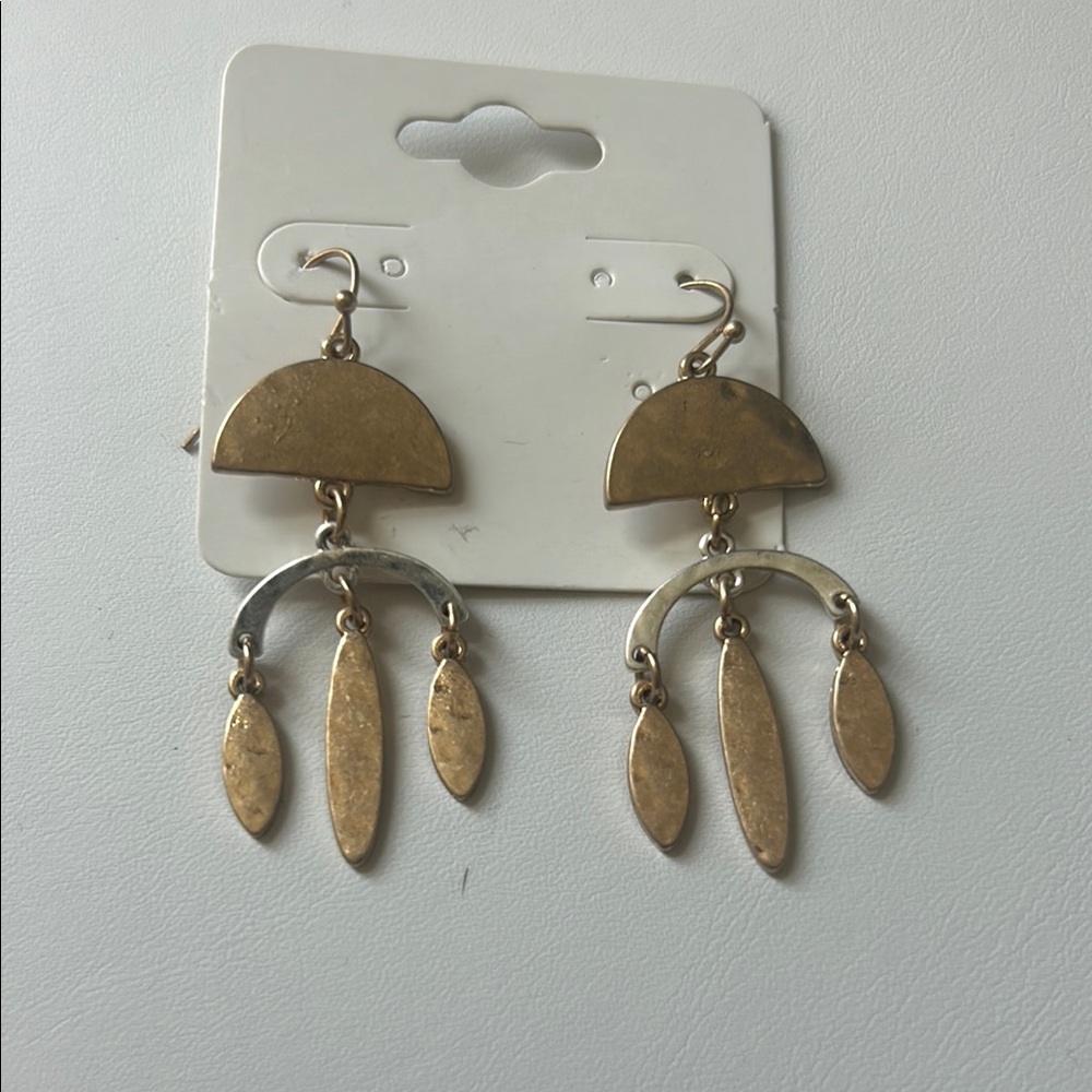 Gold Dangle Earrings